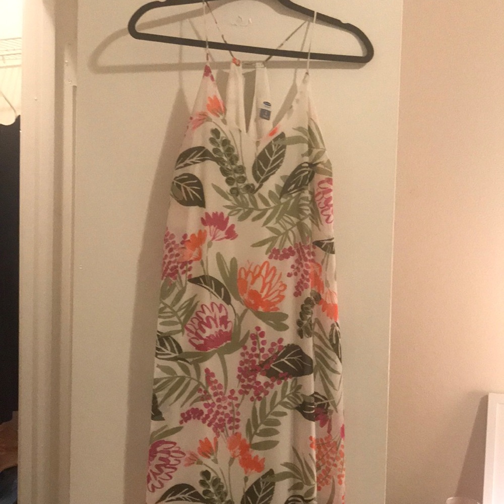 Floral Print Maxi Dress